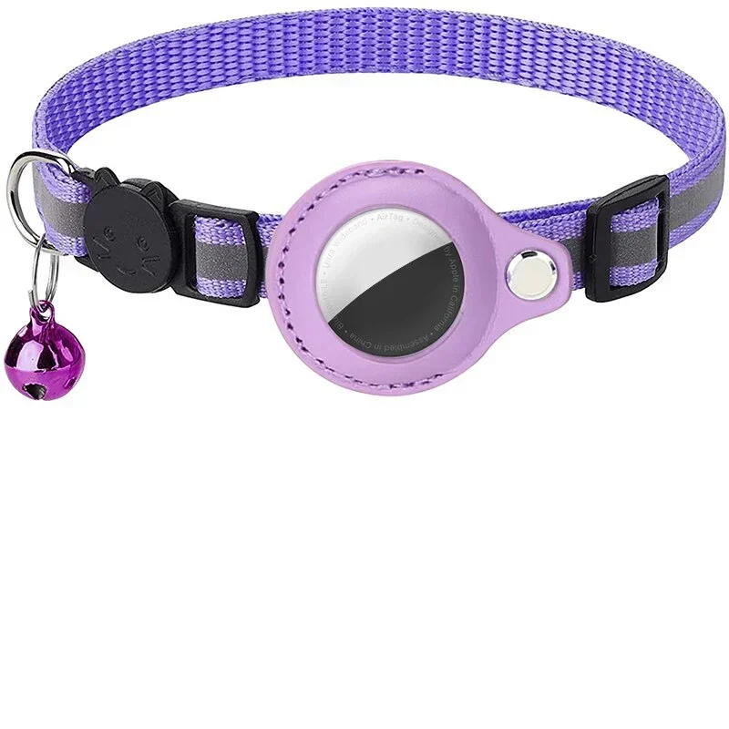PawTrack Reflective AirTag Cat Collar