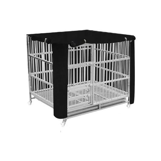 TailShield Waterproof Dog Crate Cover – Durable Oxford Fabric Kennel Protector (36/42 Inch)