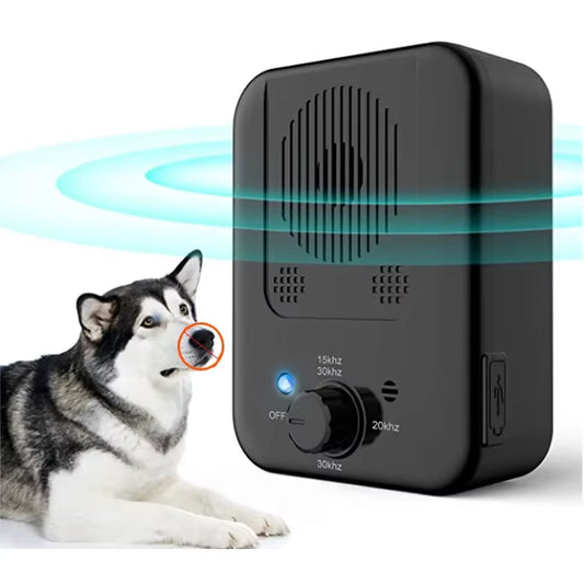 PawSilence Ultrasonic Dog Bark Control – 3-Level Anti-Barking Training Device