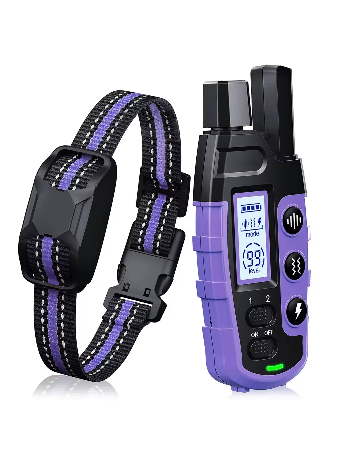 VoltTrain 3300Ft Electric Dog Training Collar – Remote Control Waterproof System
