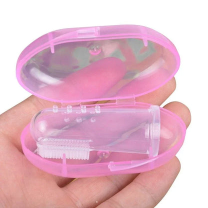 Silicone Pet Finger Toothbrush for Dental Care