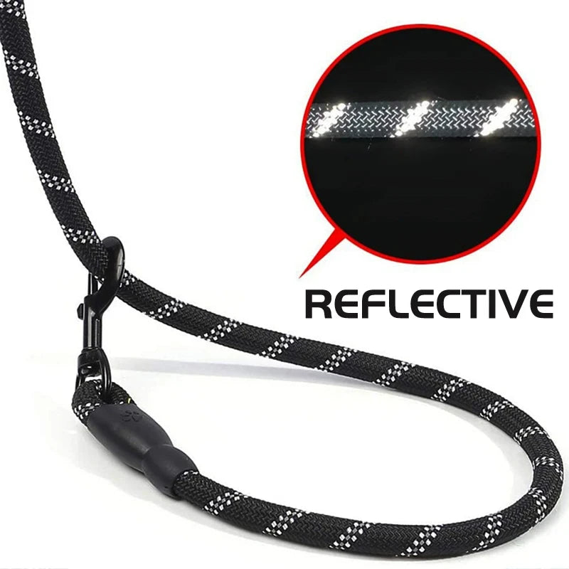 ComfortGrip Reflective Dog Leash – Padded Handle Design