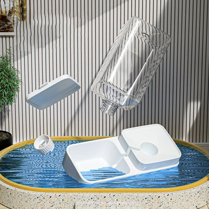 HoopetPro Automatic Feeding Bowl – Transparent Storage Container