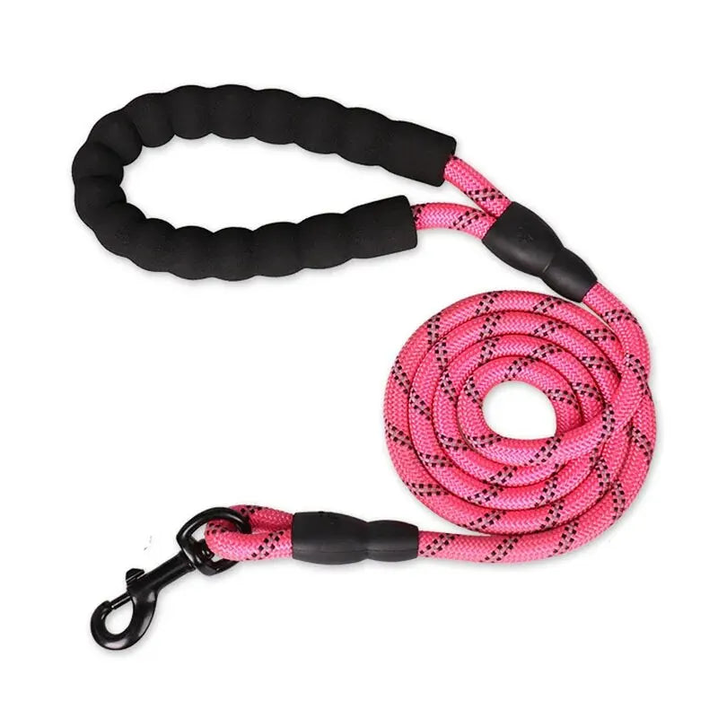 ComfortGrip Reflective Dog Leash – Padded Handle Design