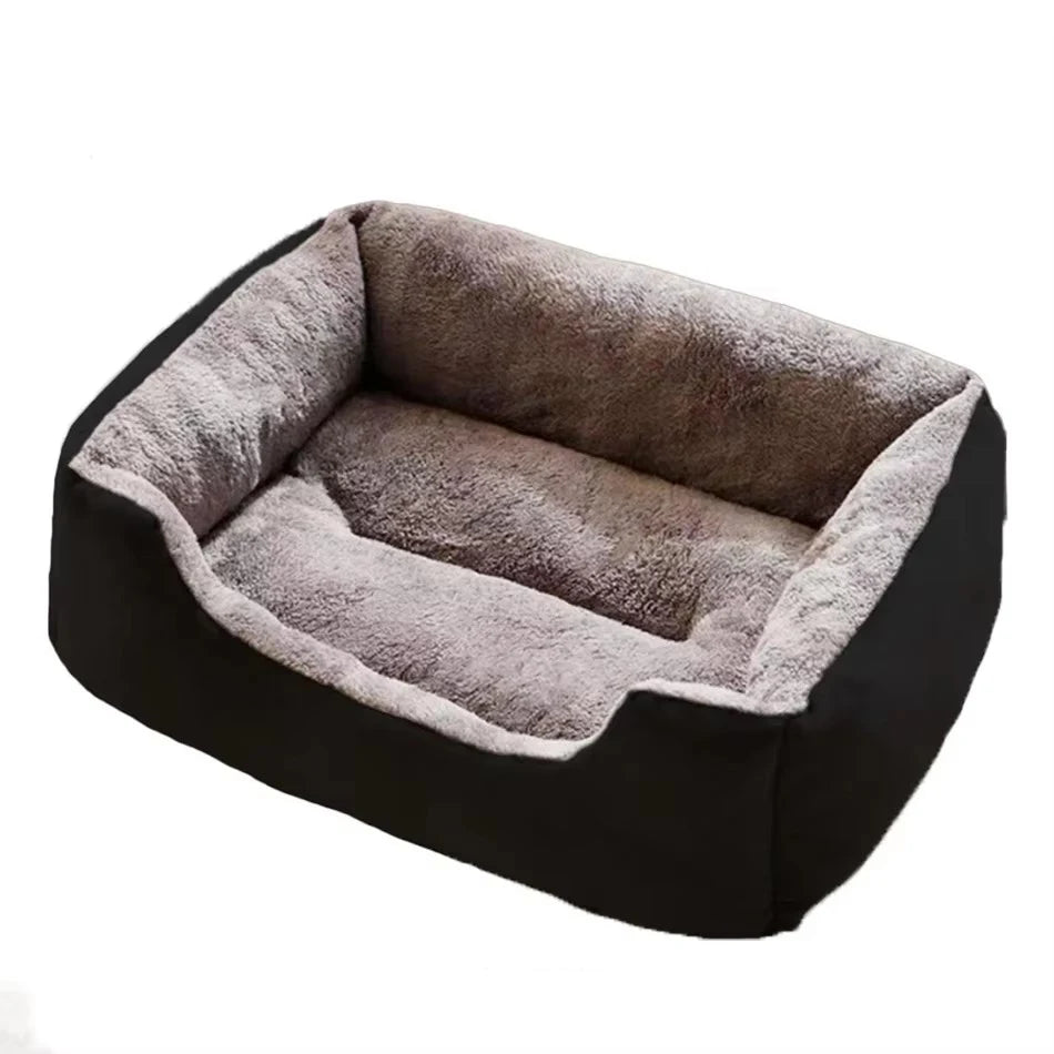KittenComfort Pet Cushion Bed - Luxury Basket Design