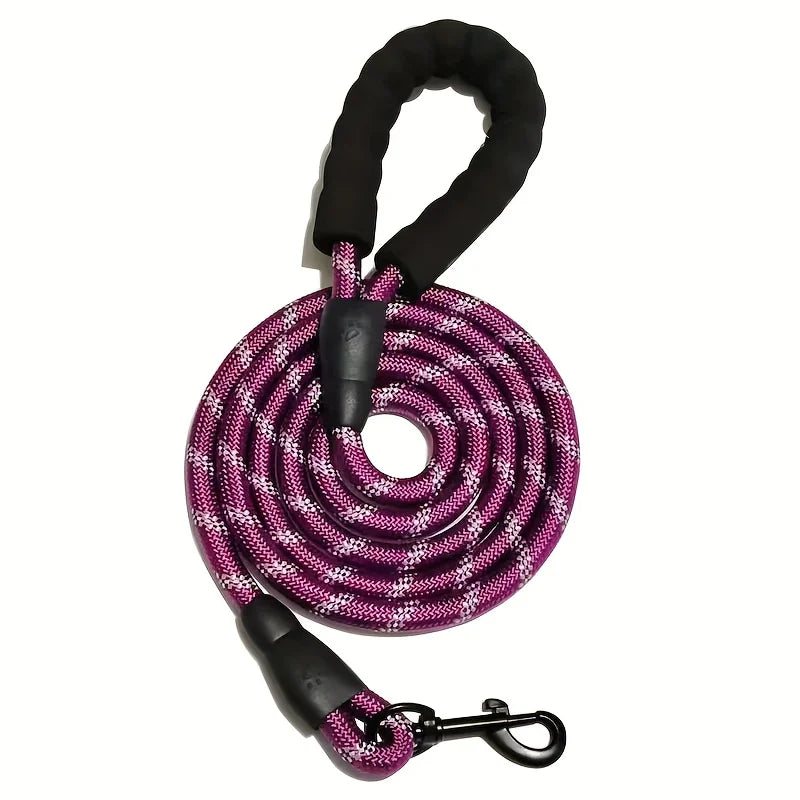 ComfortGrip Reflective Dog Leash – Padded Handle Design