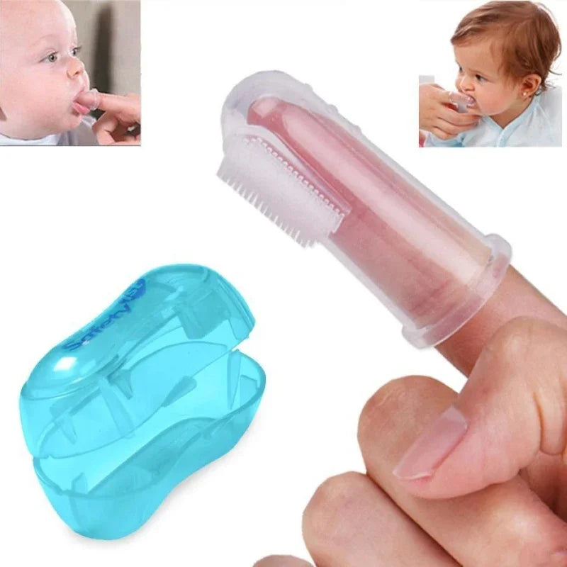 Silicone Pet Finger Toothbrush for Dental Care