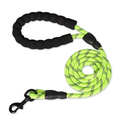 ComfortGrip Reflective Dog Leash – Padded Handle Design