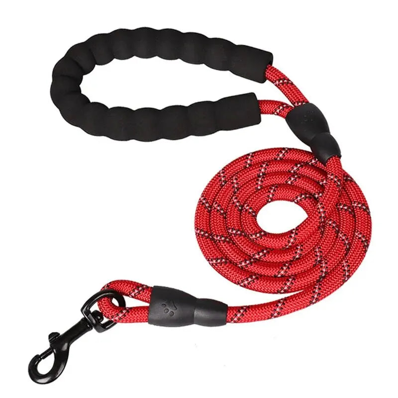 ComfortGrip Reflective Dog Leash – Padded Handle Design
