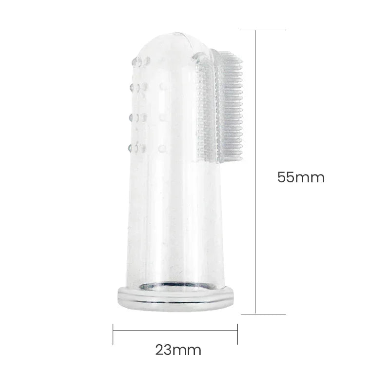 Silicone Pet Finger Toothbrush for Dental Care