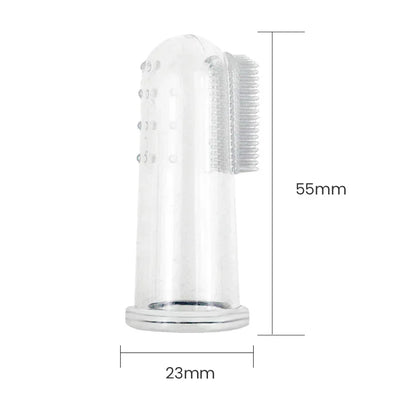 Silicone Pet Finger Toothbrush for Dental Care