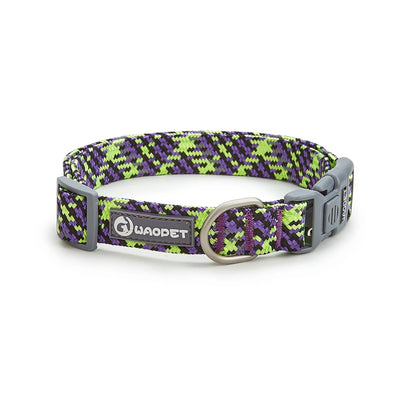 FlexiFit Reflective Nylon Dog Collar – Breathable Bulldog Harness
