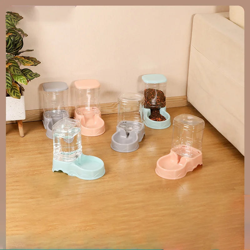 MegaFeed 3.8L Automatic Pet Feeder – Large Capacity Combination System