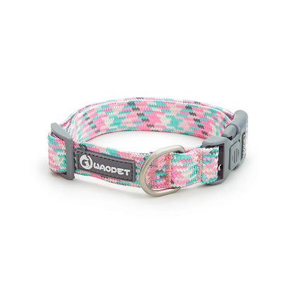 FlexiFit Reflective Nylon Dog Collar – Breathable Bulldog Harness