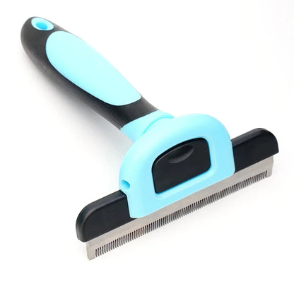 DualCare Double-Sided Grooming Brush - Shedding and Dematting Tool