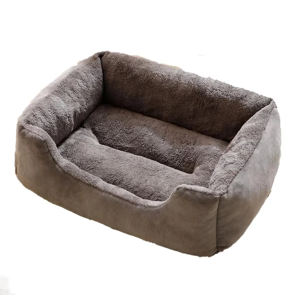KittenComfort Pet Cushion Bed - Luxury Basket Design