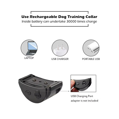 PawSilent Rechargeable Anti-Bark Dog Collar – Vibration Training for Small & Medium Dogs