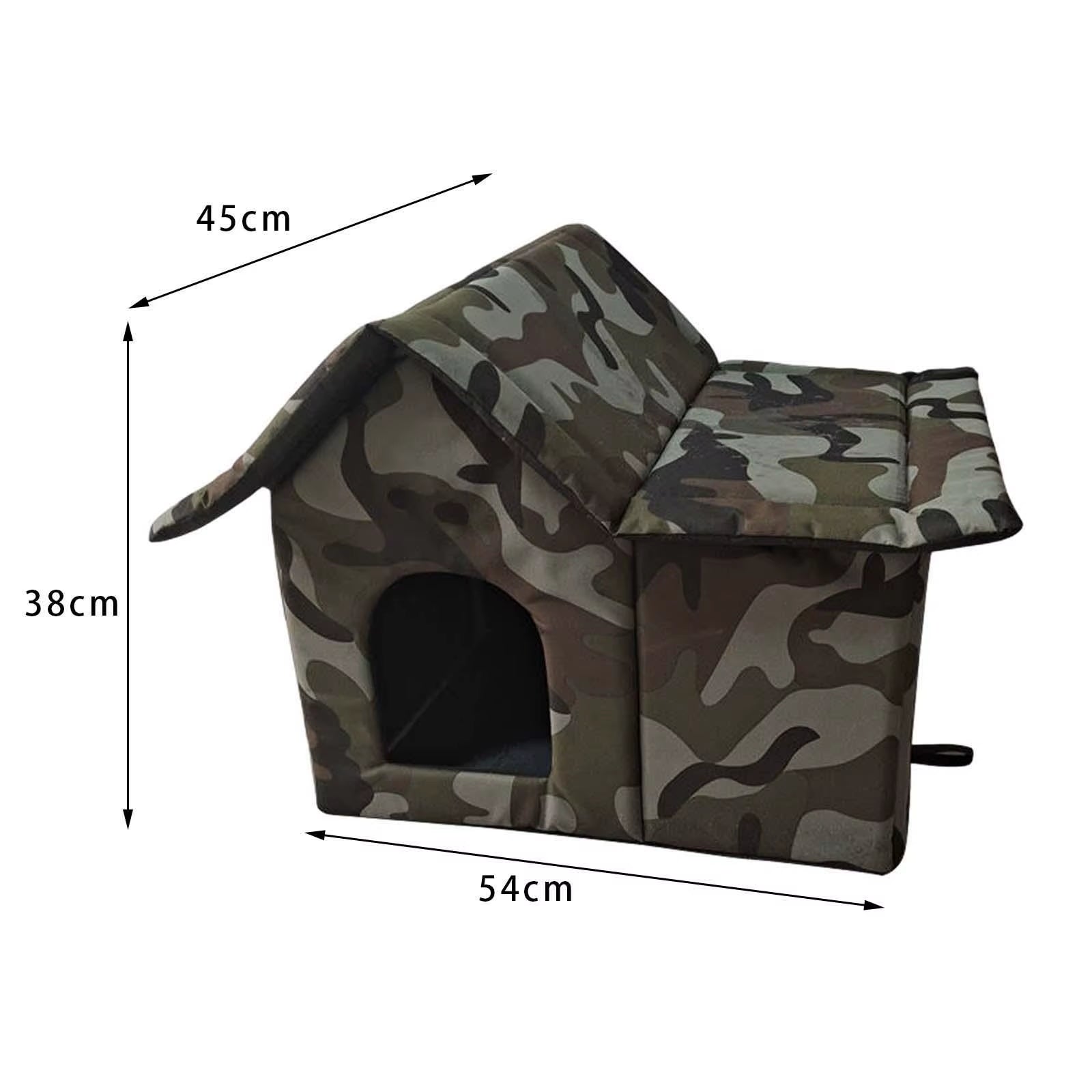 MeowHaven Outdoor Waterproof Cat Shelter