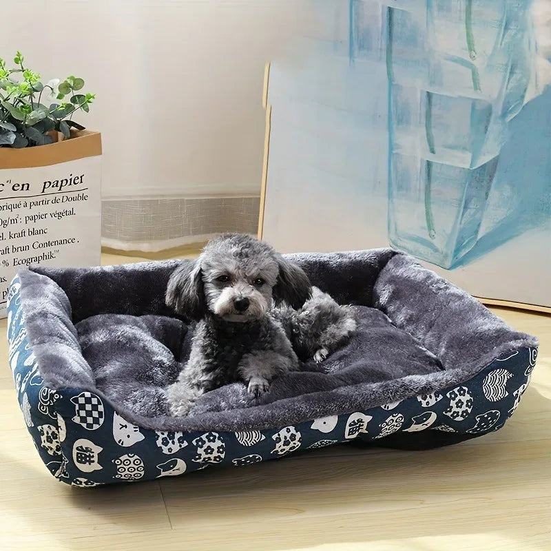 TailNap Plush Pet Bed – Soft Sofa Mat for Cats and Dogs